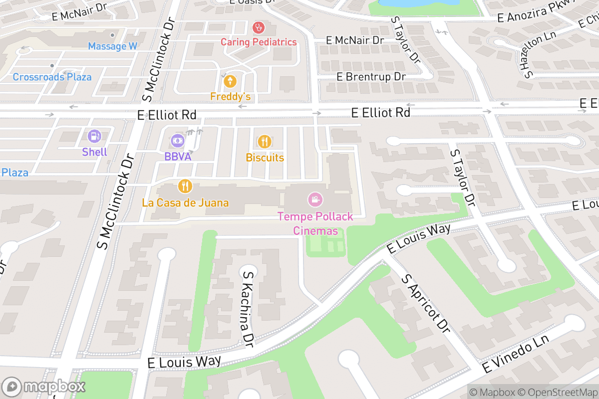 Map of Pollack Cinemas