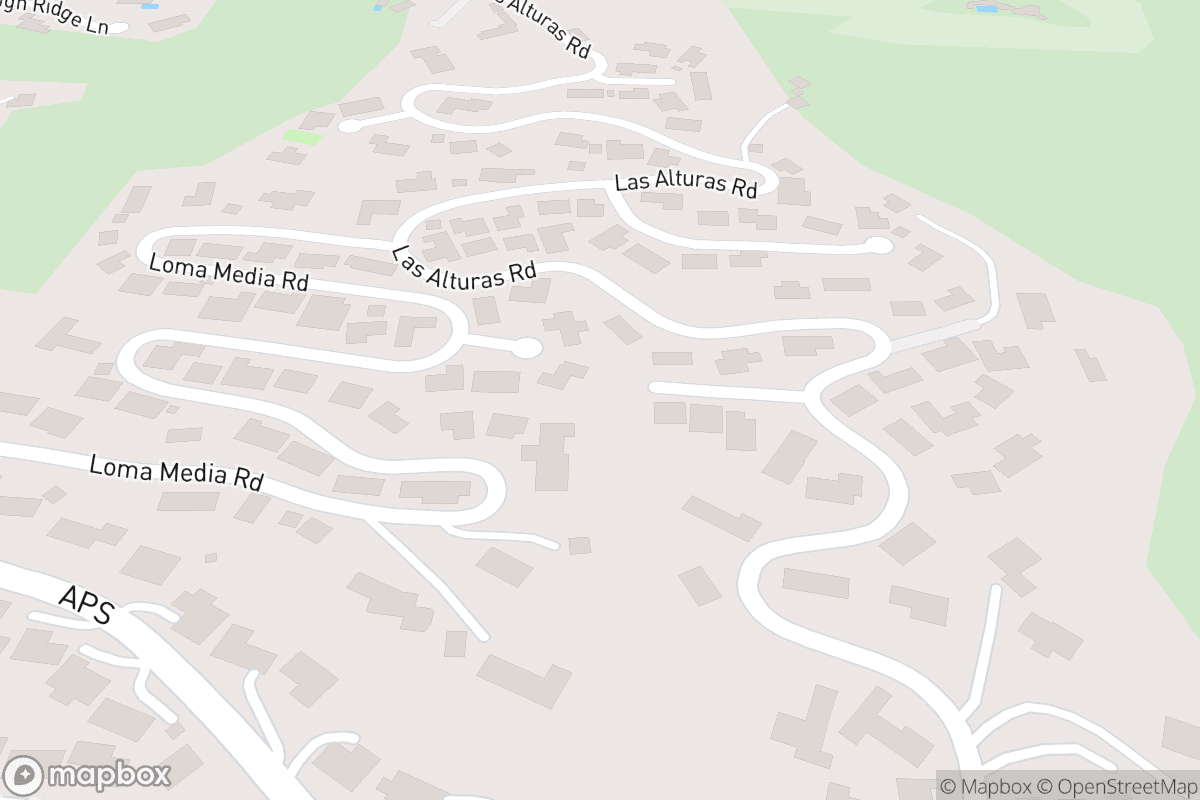 Map of Santa Barbara Bowl