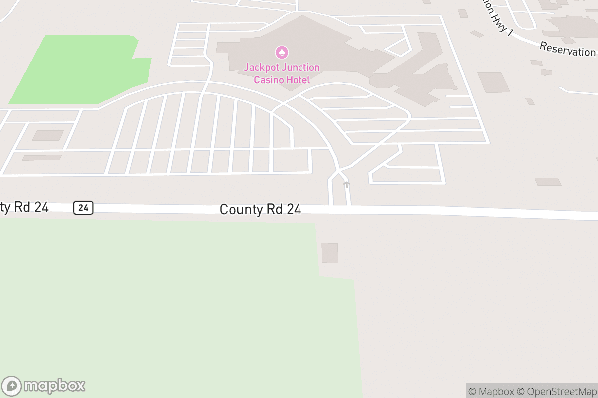 Map of Jackpot Junction Casino Hotel