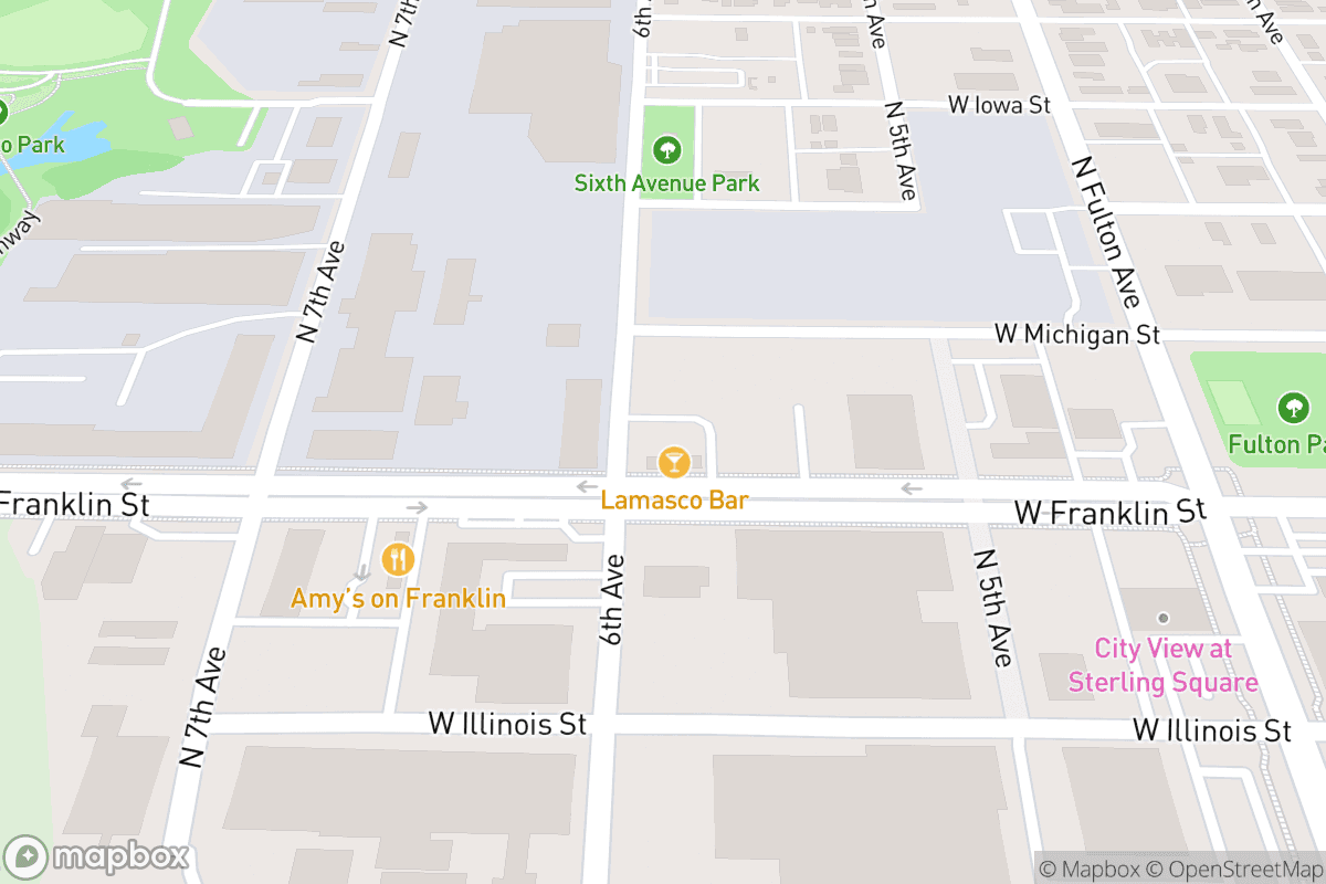 Map of Ray Leo's