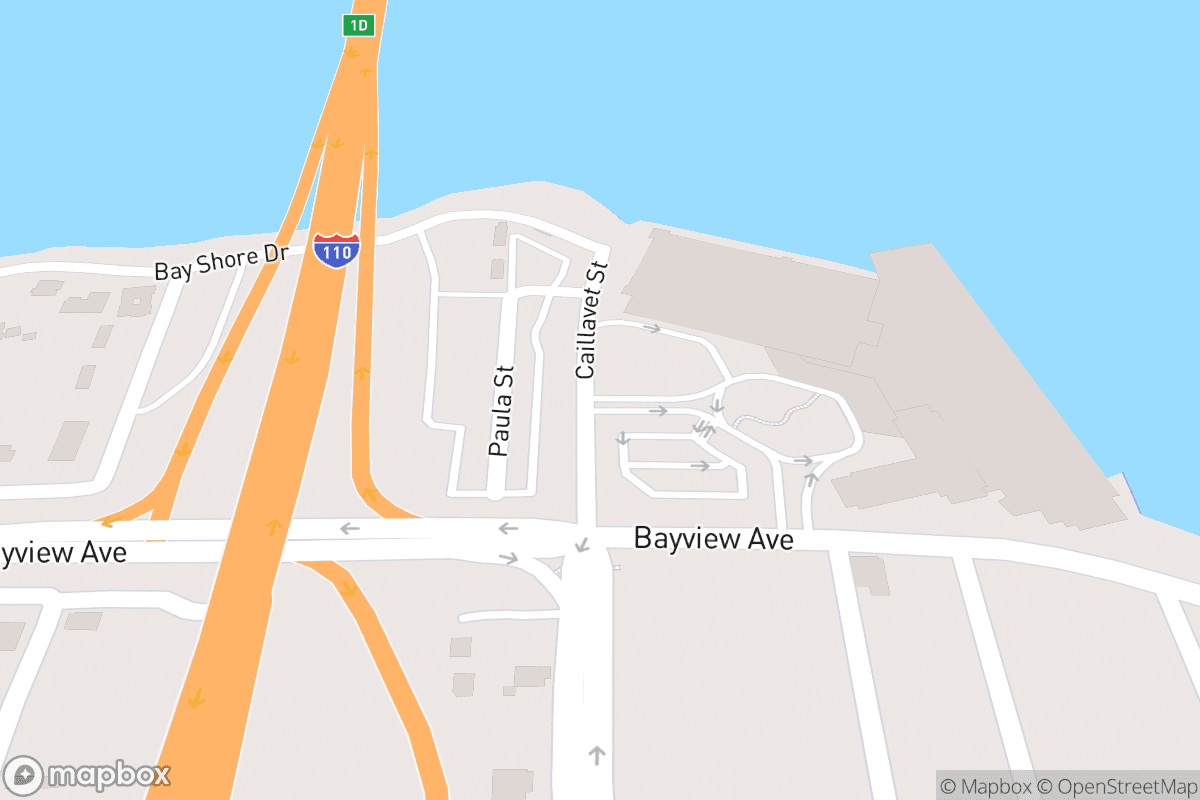 Map of IP Casino Resort and Spa