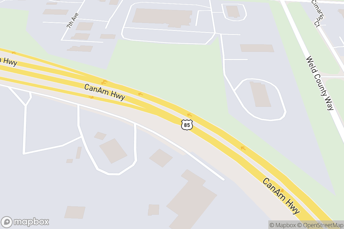 Map of Union Colony Civic Center