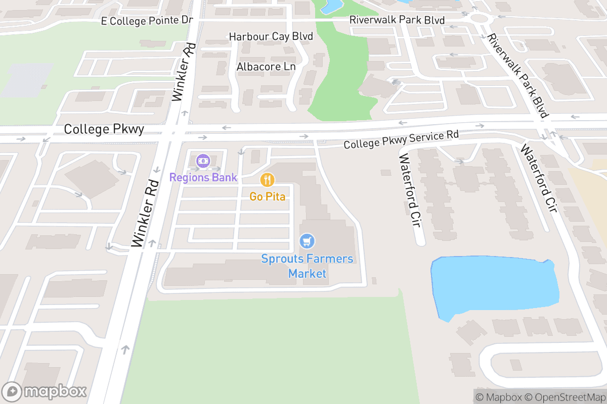Map of Snappers Comedy Club