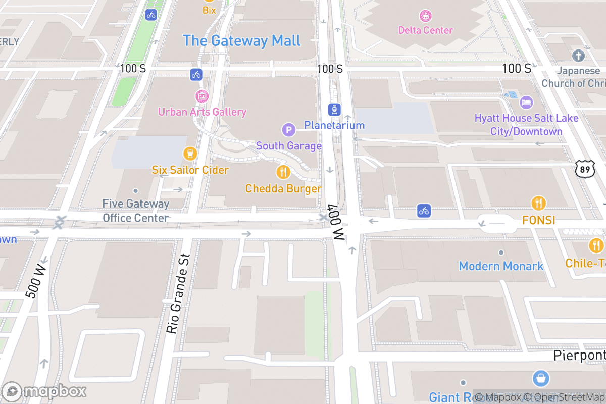 Map of Wiseguys Comedy Club