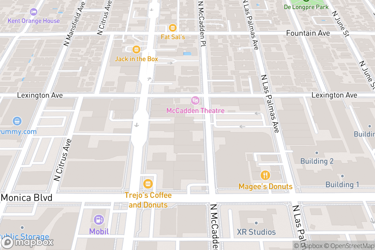Map of The Renberg Theatre