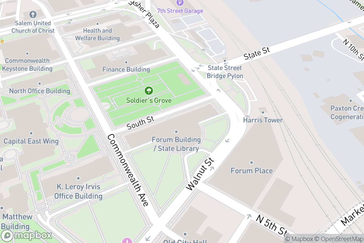 Map of The Forum Auditorium