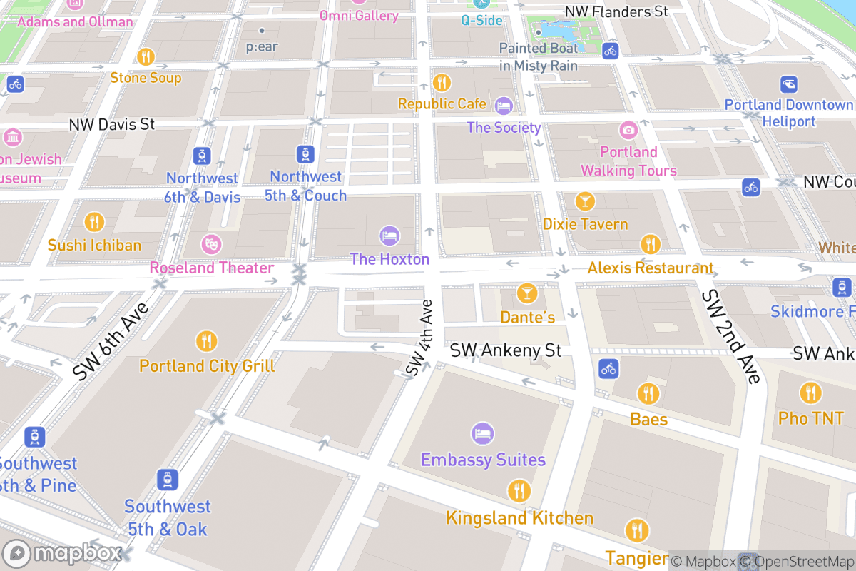 Map of Dante's