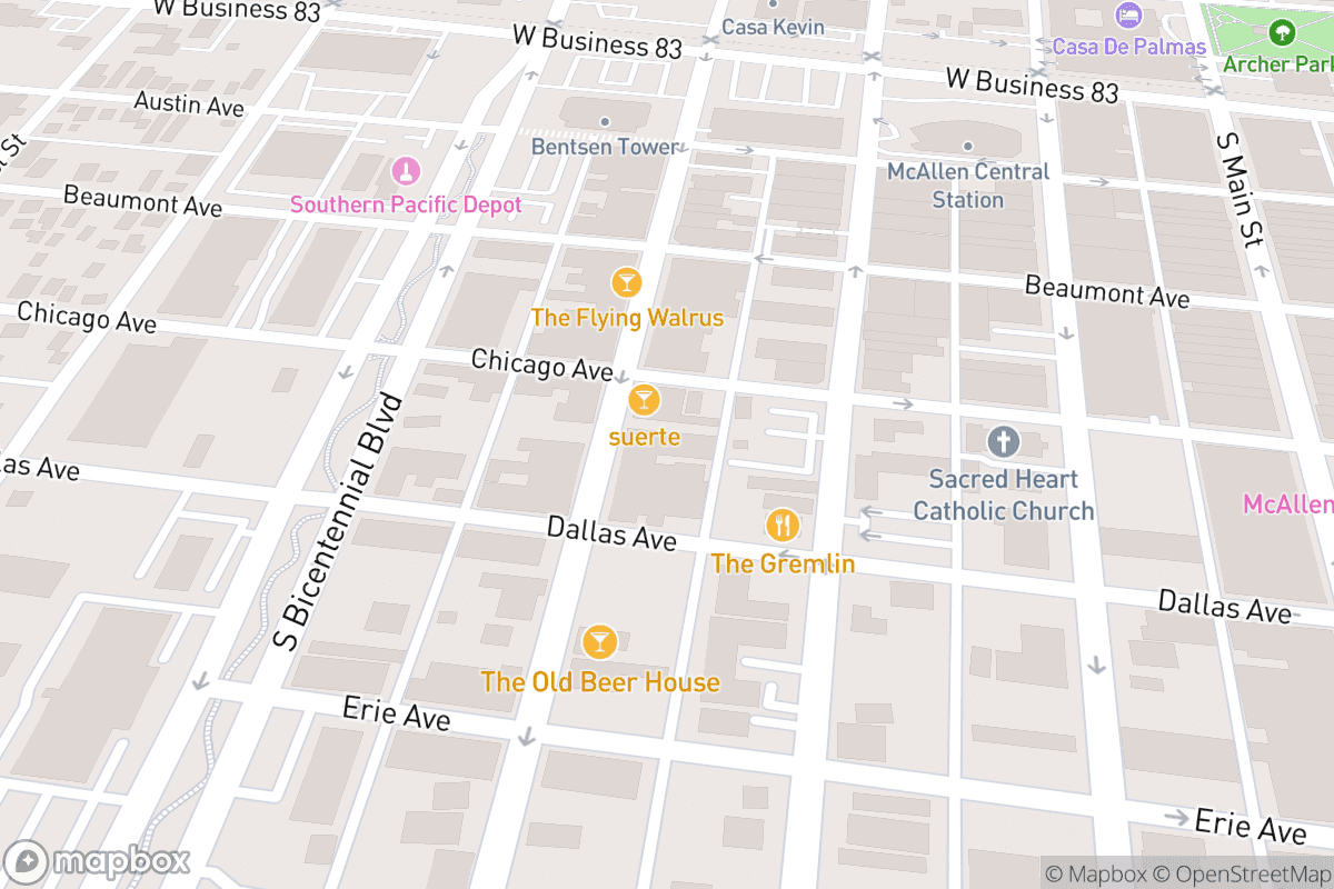 Map of Cine El Rey