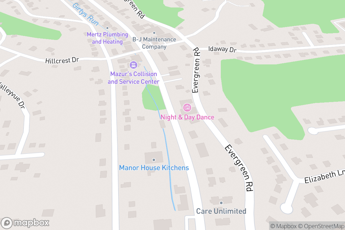 Map of Sunken Bus Studios