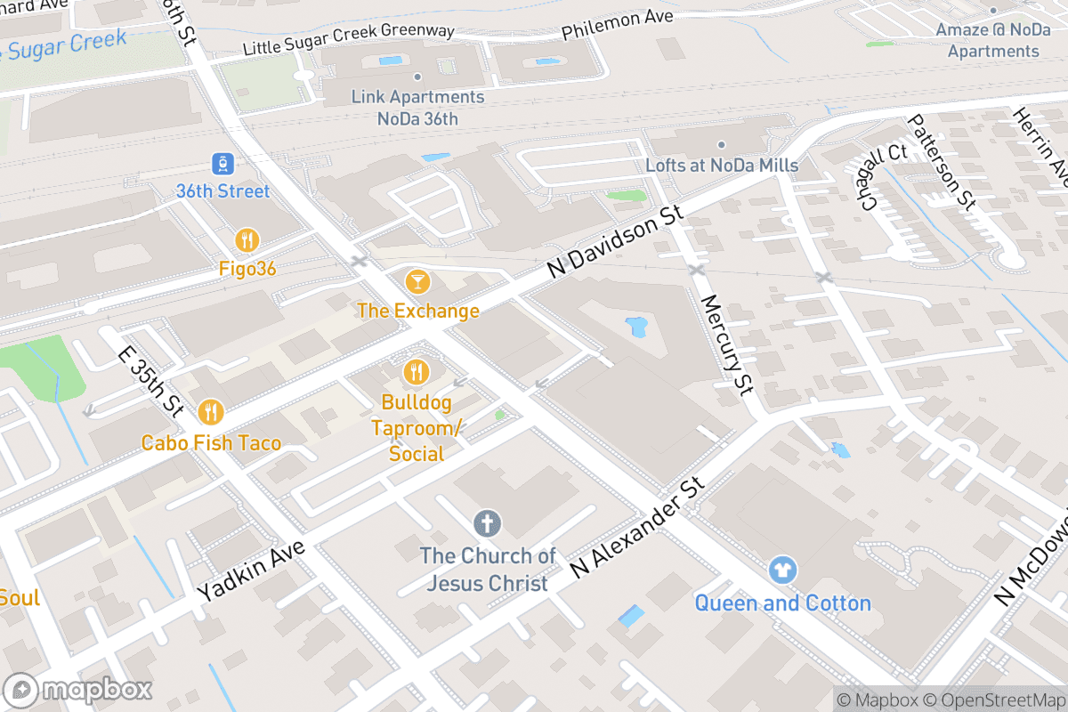 Map of Neighborhood Theatre Tap Room
