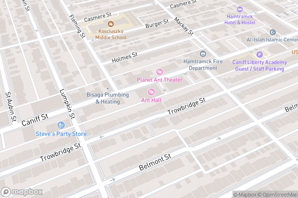Map of The Independent Comedy Club