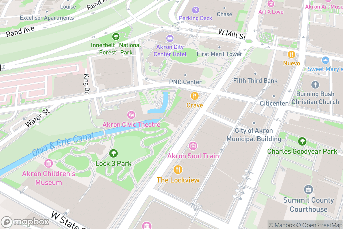Map of John, James and Clara Knight Stage