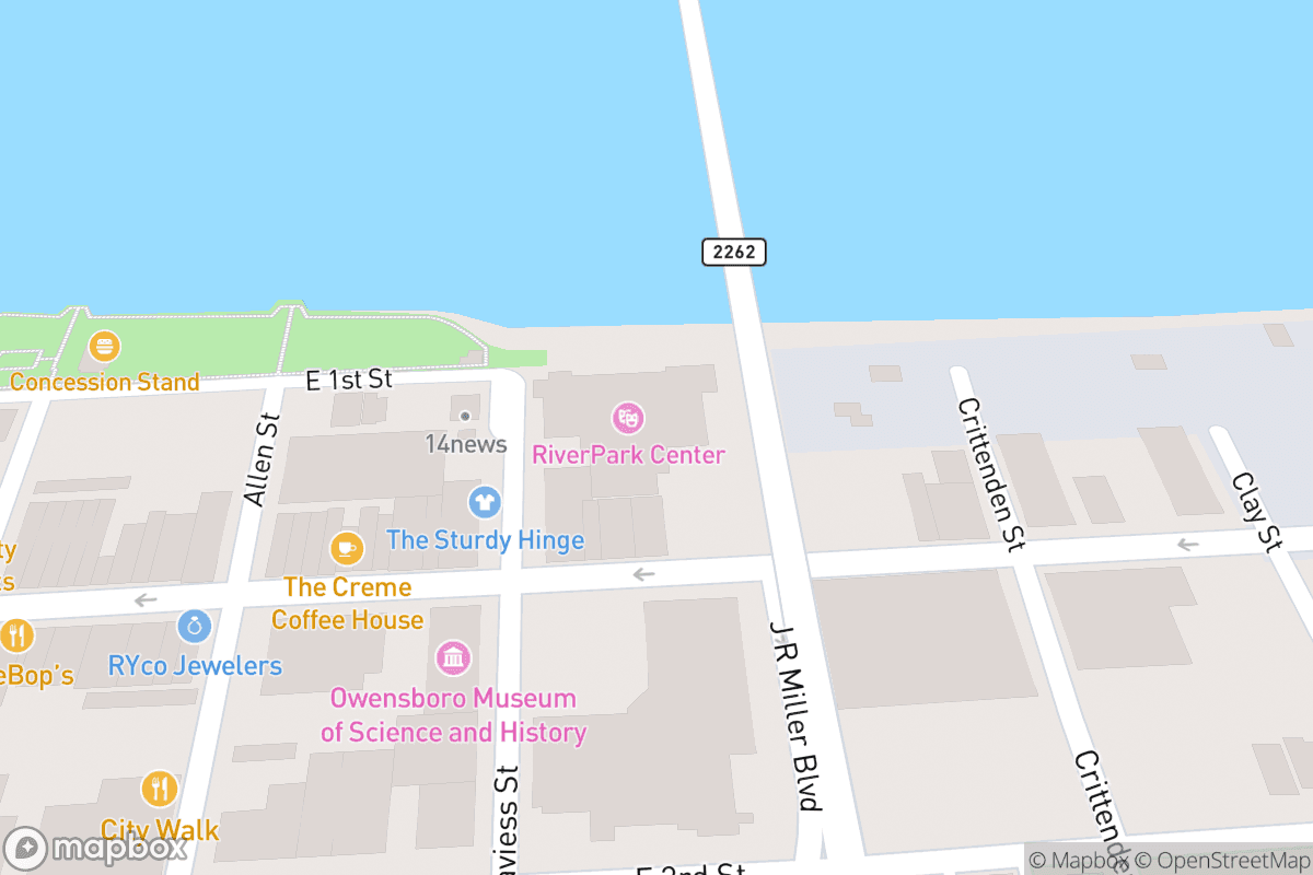 Map of RiverPark Center