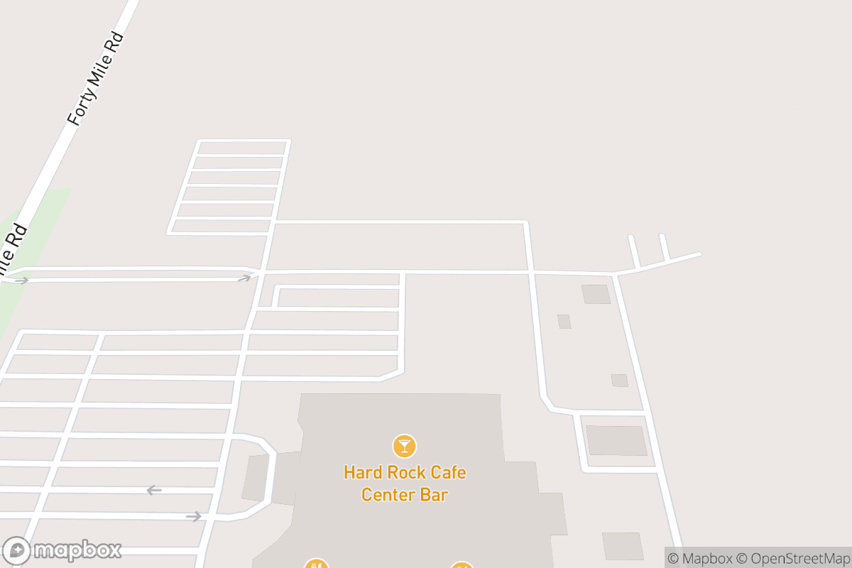 Map of Hard Rock Live Sacramento