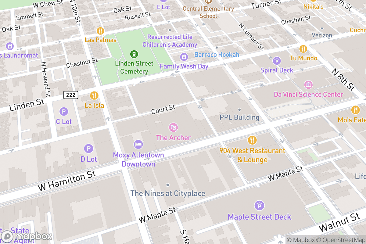 Map of Arrow