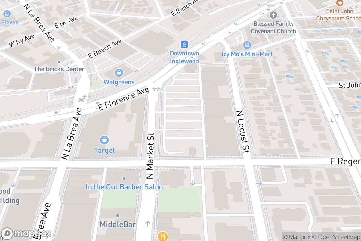 Map of The Miracle Theater