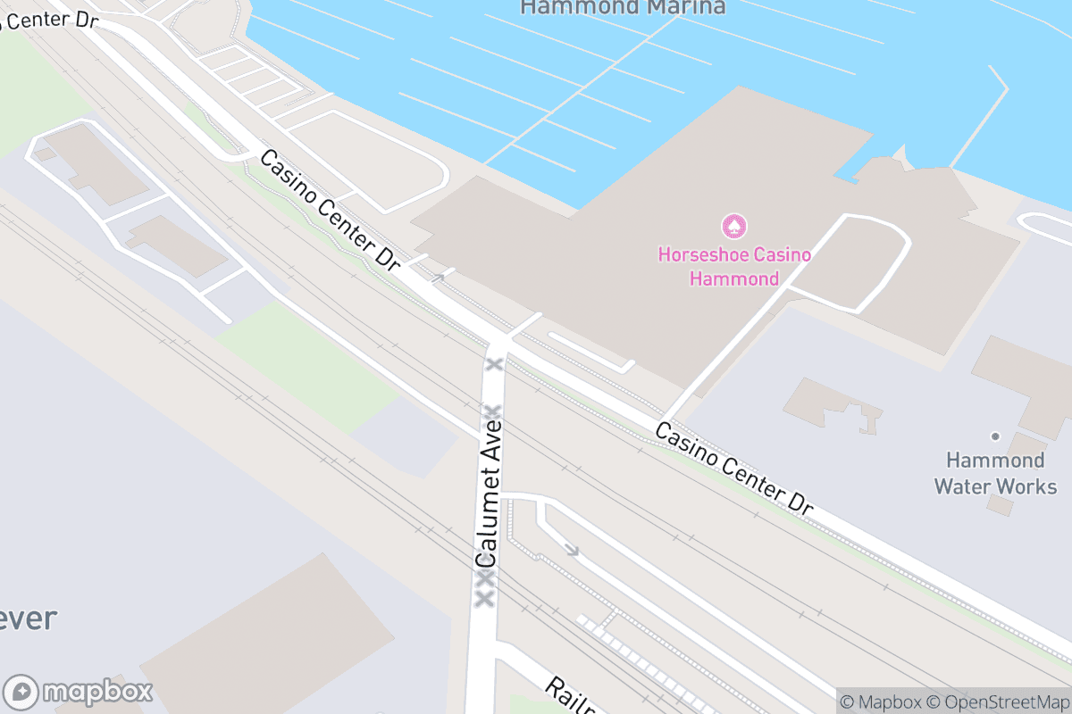 Map of The Venue at Horseshoe Casino