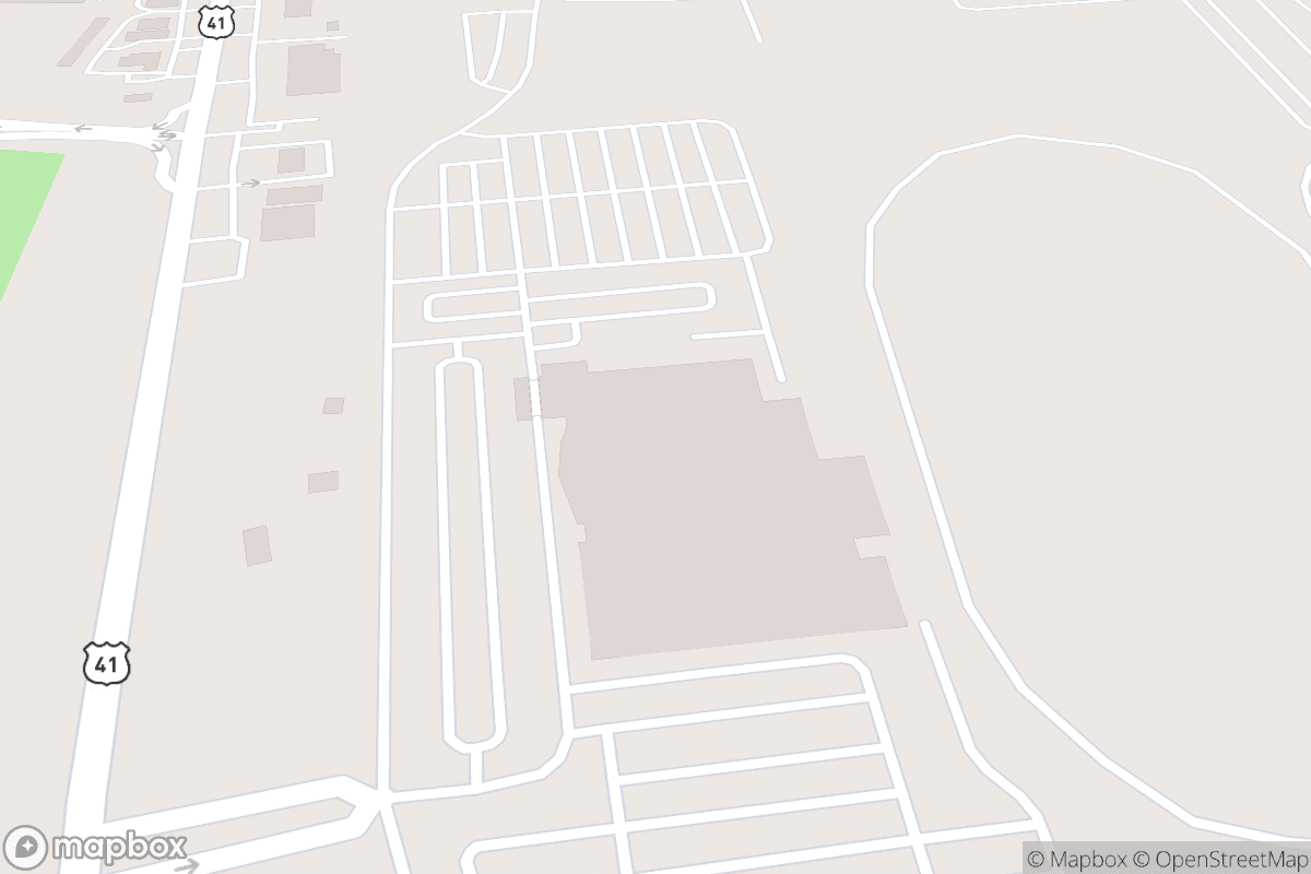 Map of Oak Grove Racing Gaming and Hotel