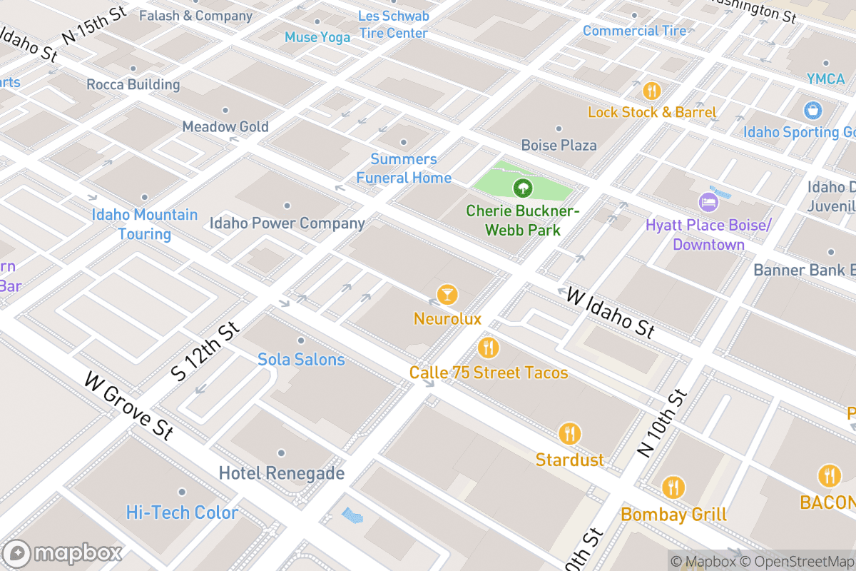 Map of Neurolux Lounge