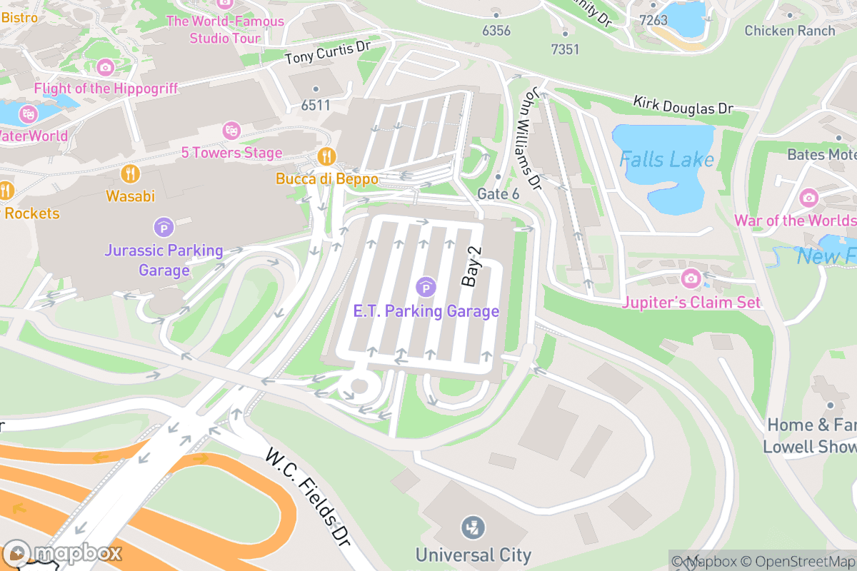 Map of Secret Location - LA