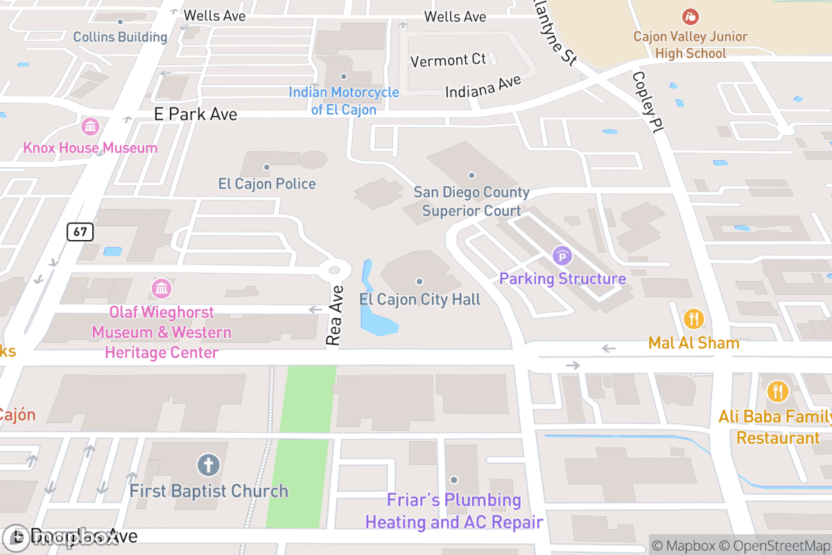 Map of The Magnolia