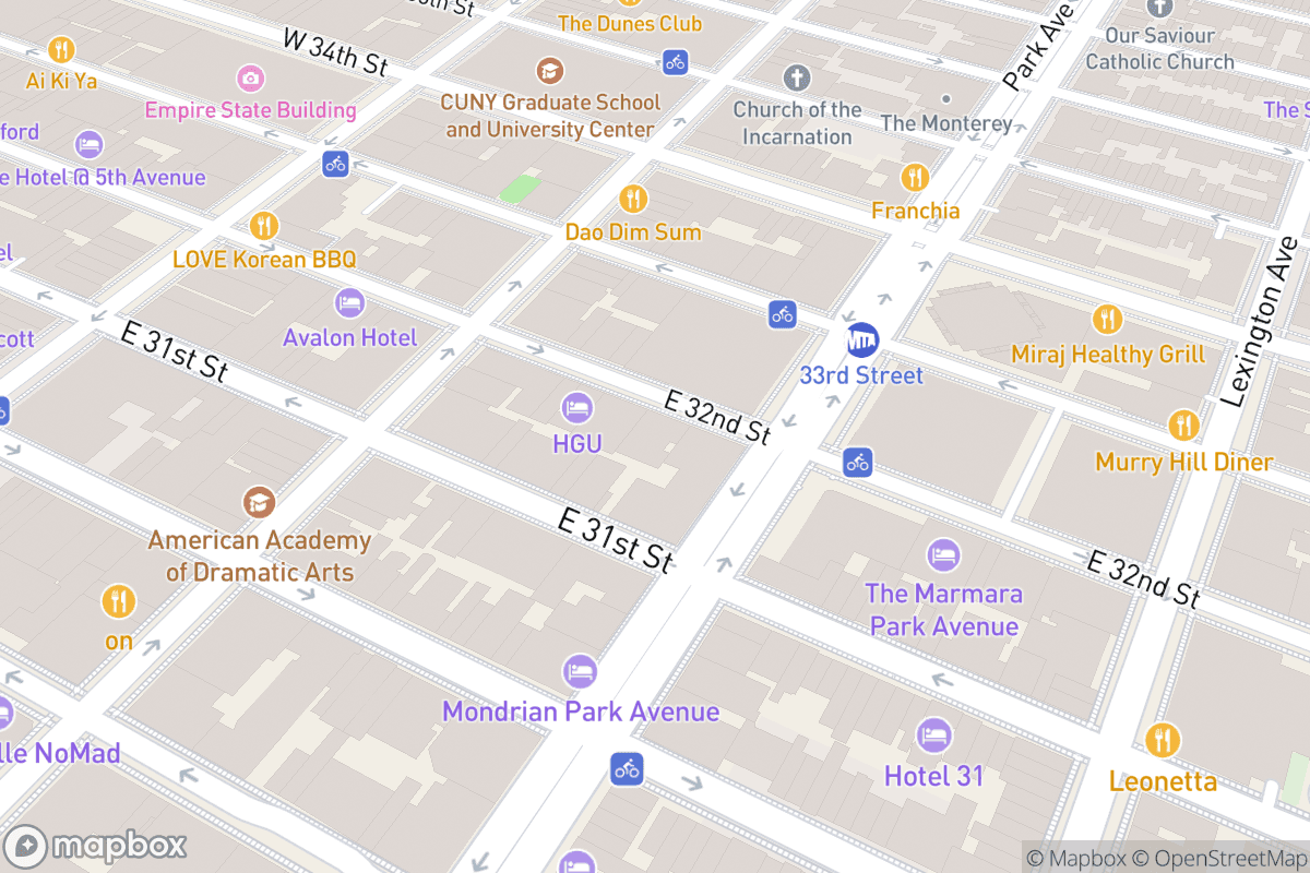 Map of Cutting Room