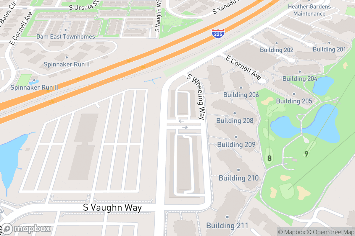 Map of Stampede - Aurora