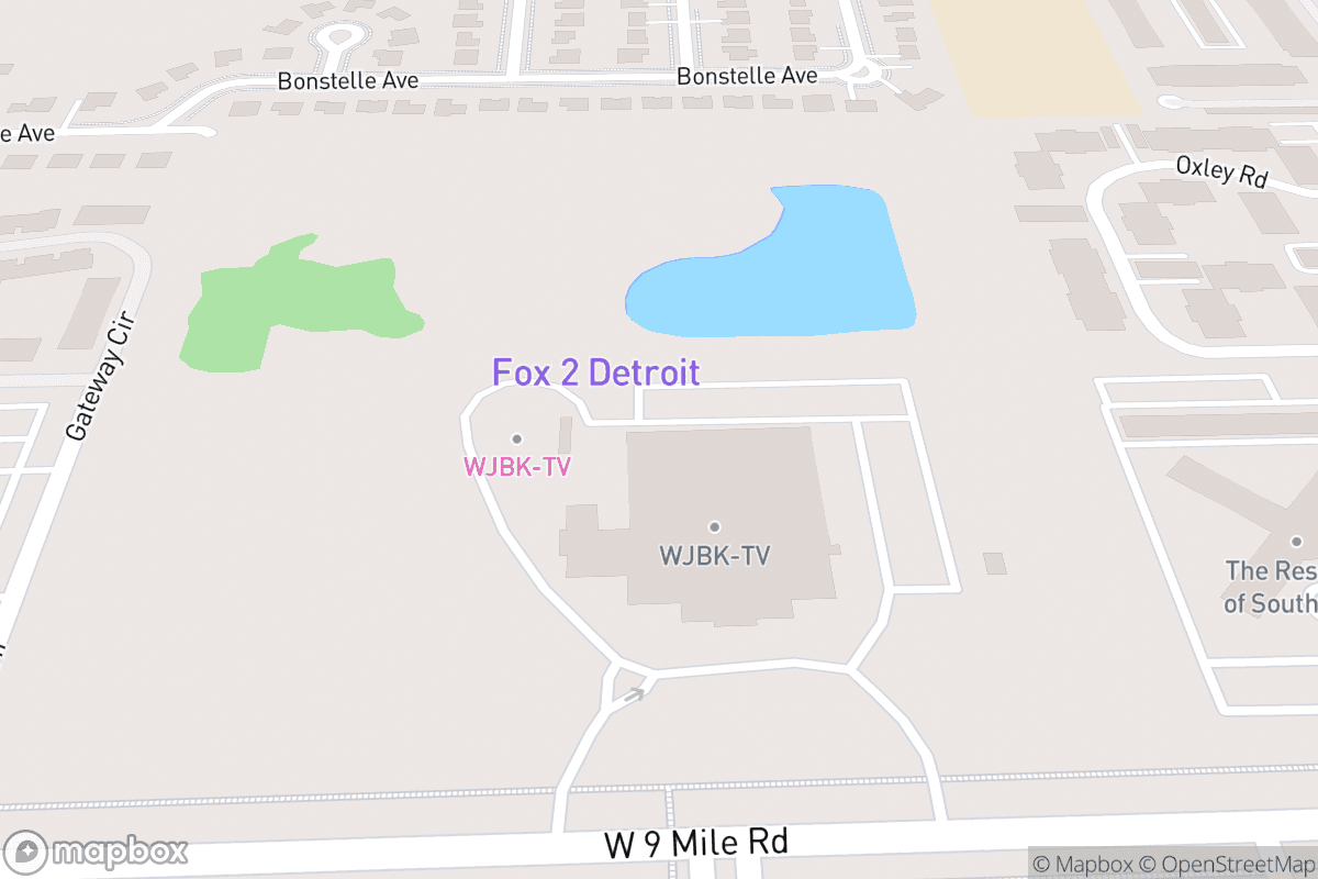 Map of The Fillmore Detroit