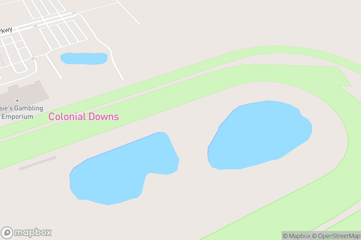 Map of Colonial Downs