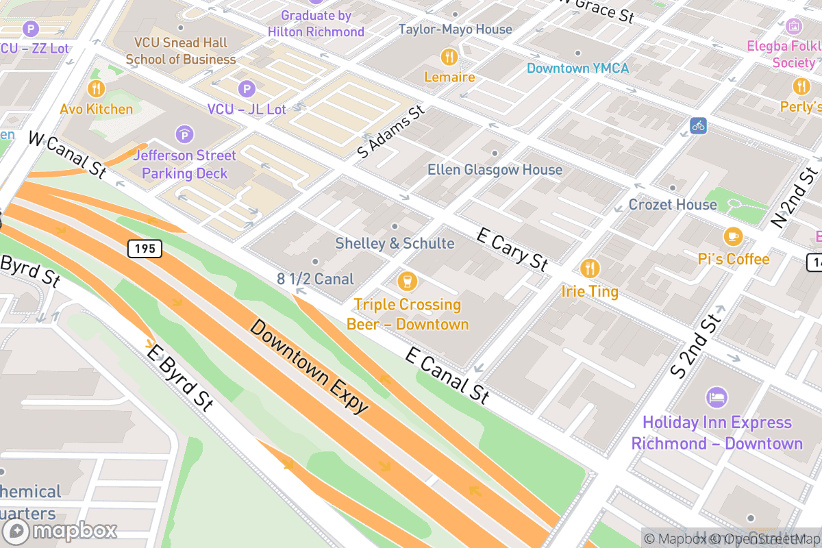 Map of Triple Crossing Beer - Downtown