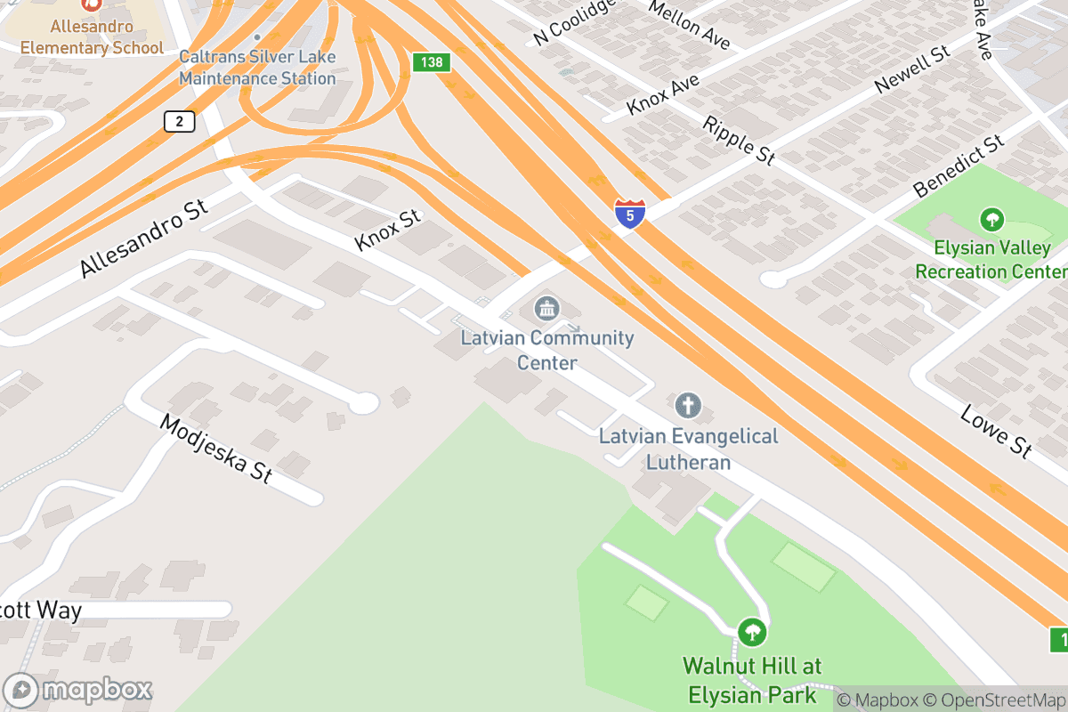 Map of Elysian Theater