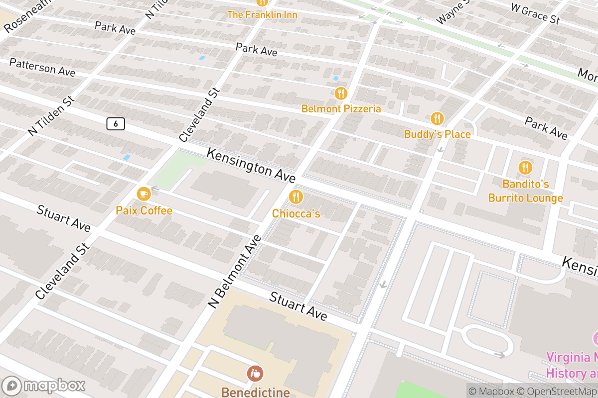 Map of Chiocca's