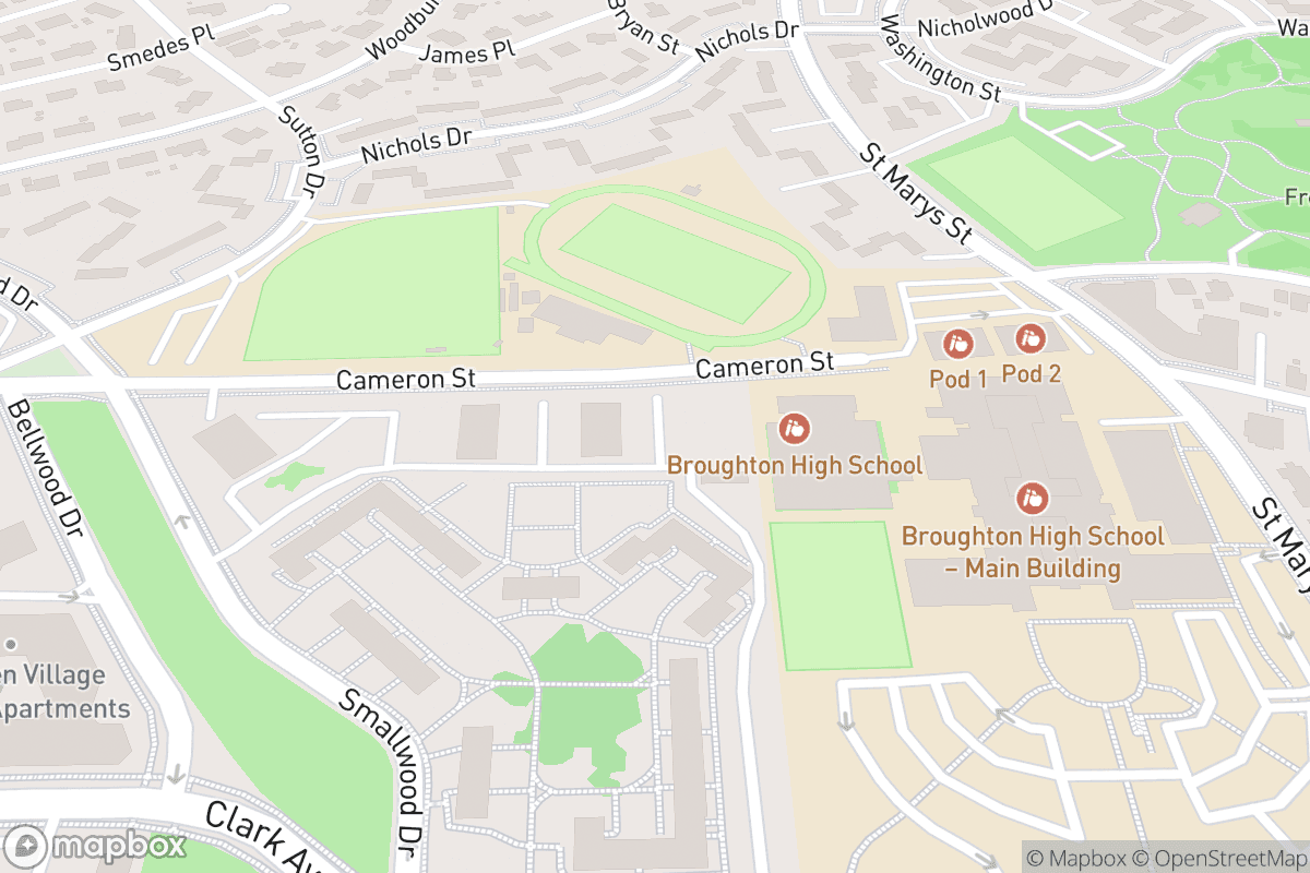 Map of Goodnights Comedy Club