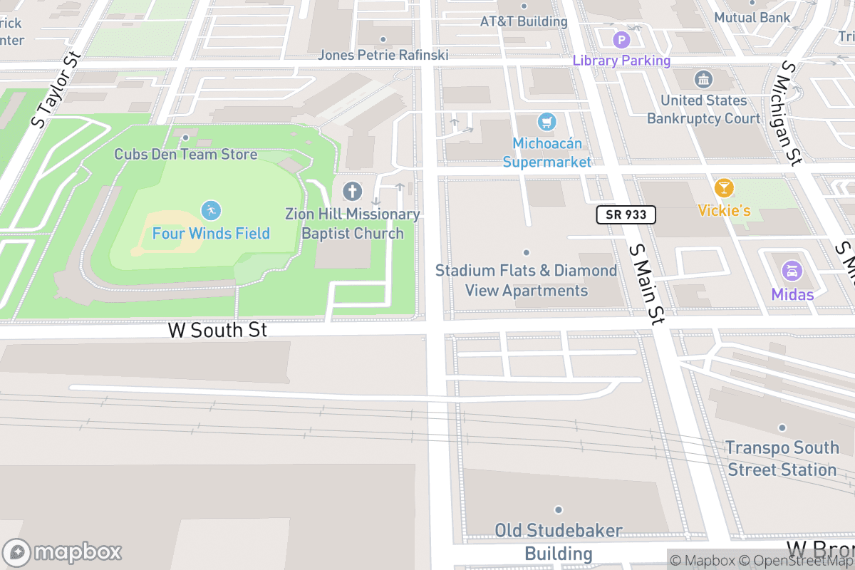 Map of Morris Performing Arts Center