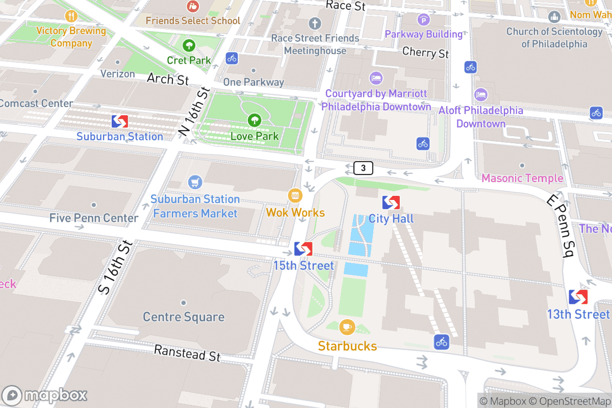 Map of Miller Theater-PA