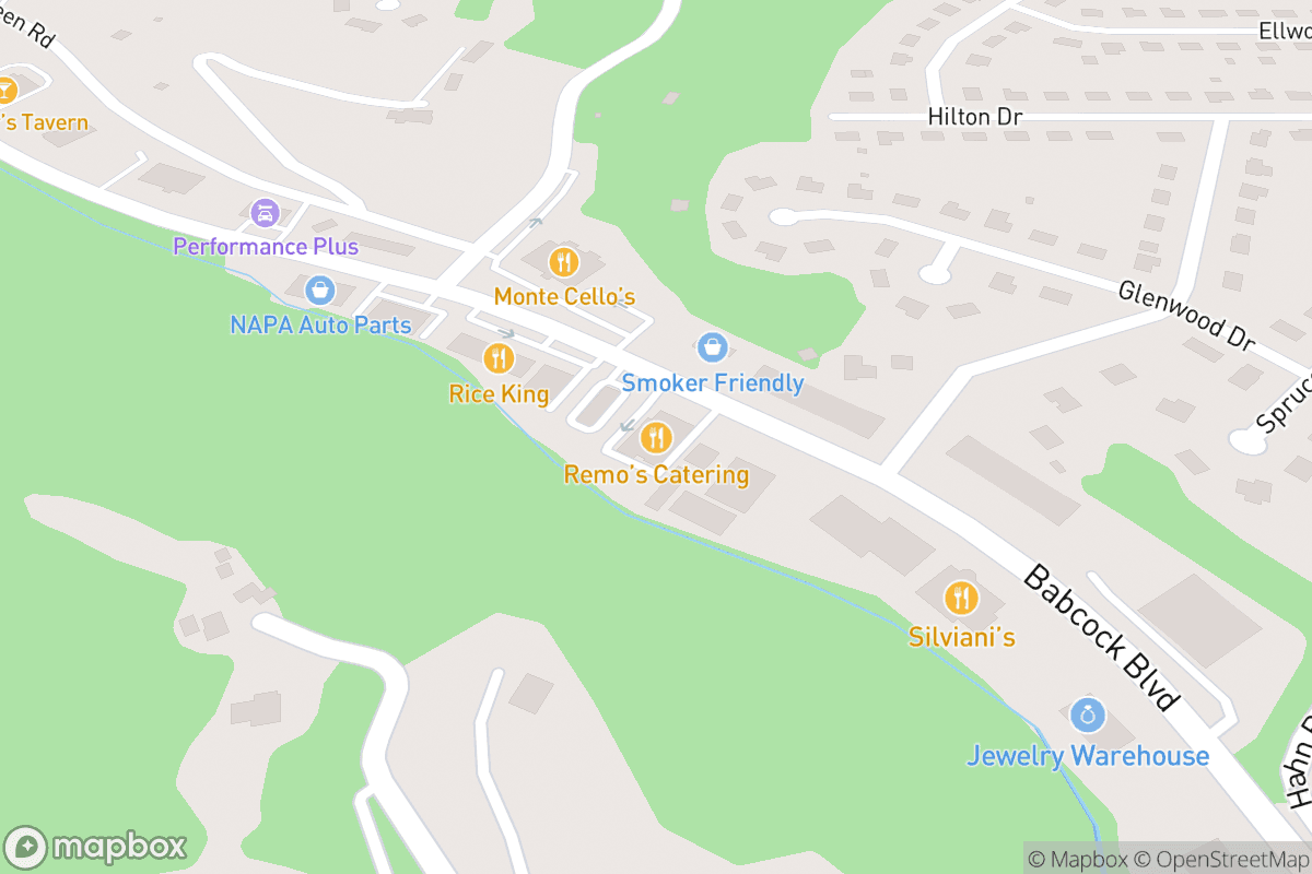 Map of The Comedy Bar - Pittsburgh