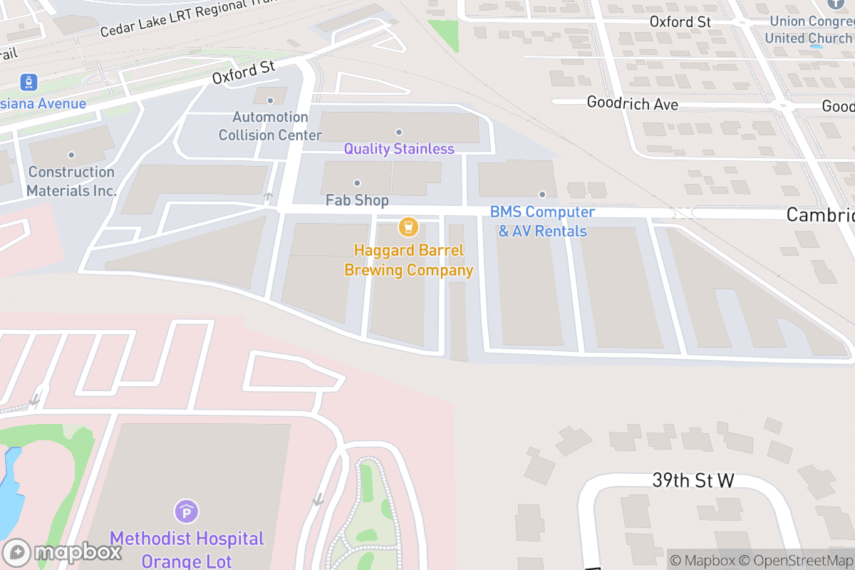 Map of Copperwing Distillery