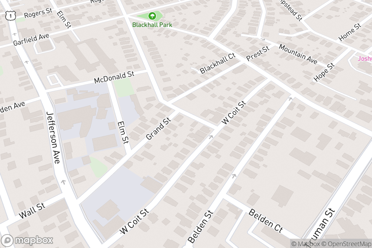 Map of Garde Arts Center