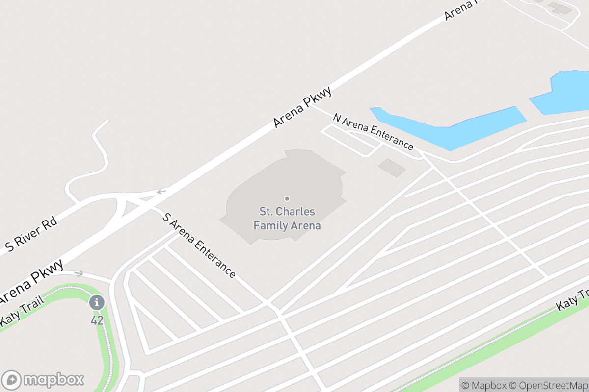 Map of Family Arena