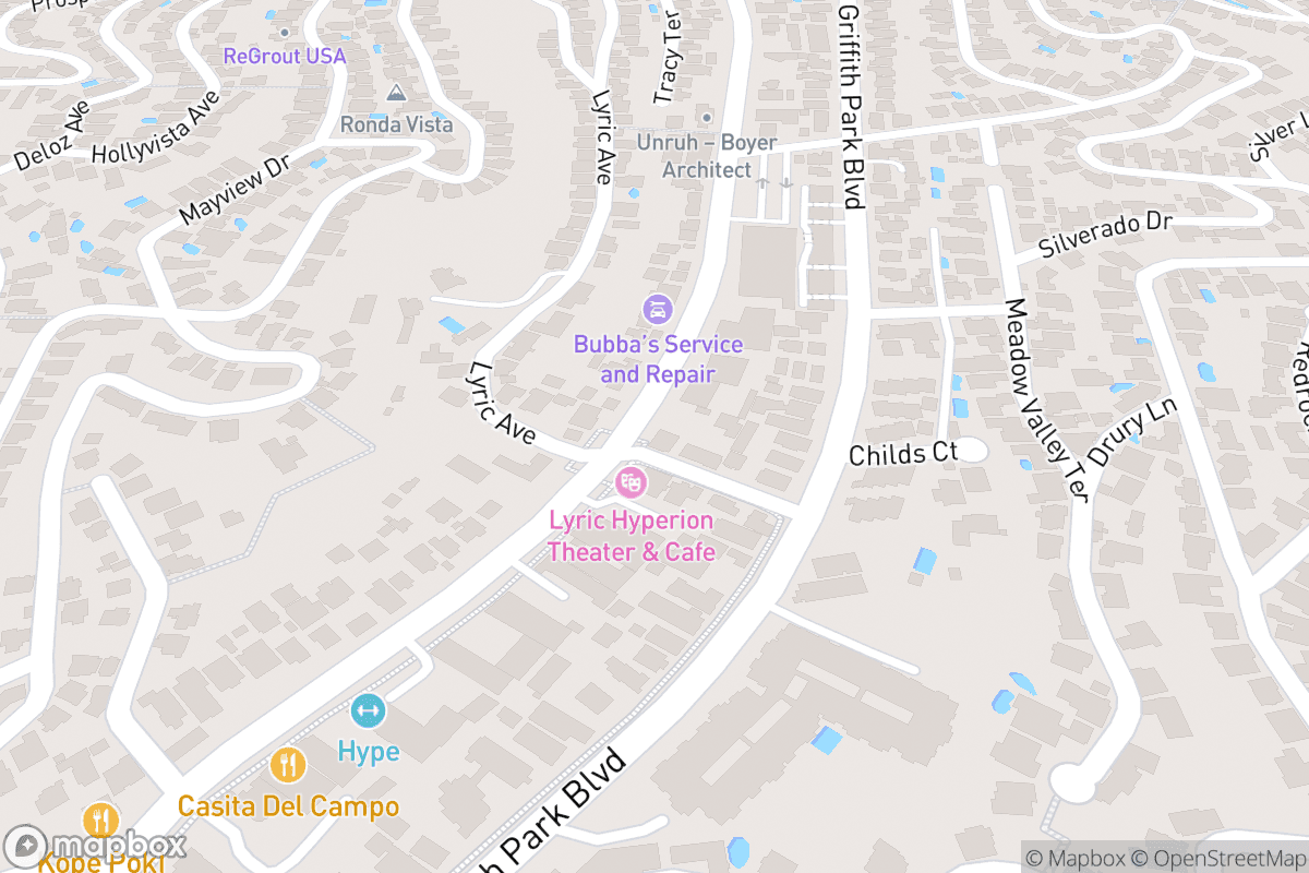 Map of Lyric Hyperion