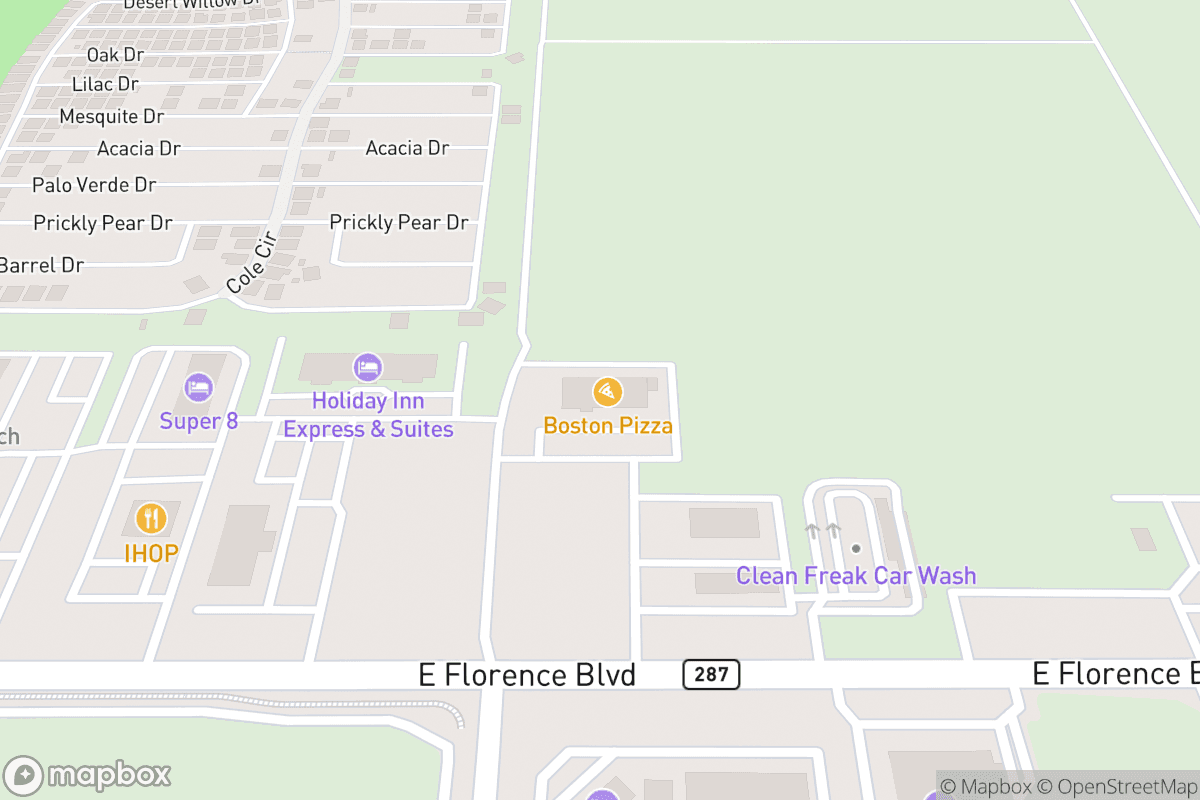 Map of Su Casa Grande Mexican Grill & Cantina