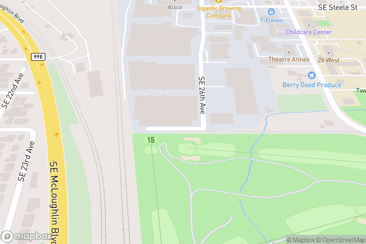 Map of Aladdin Theater