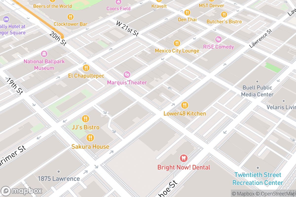 Map of Ophelia's Electric Soapbox