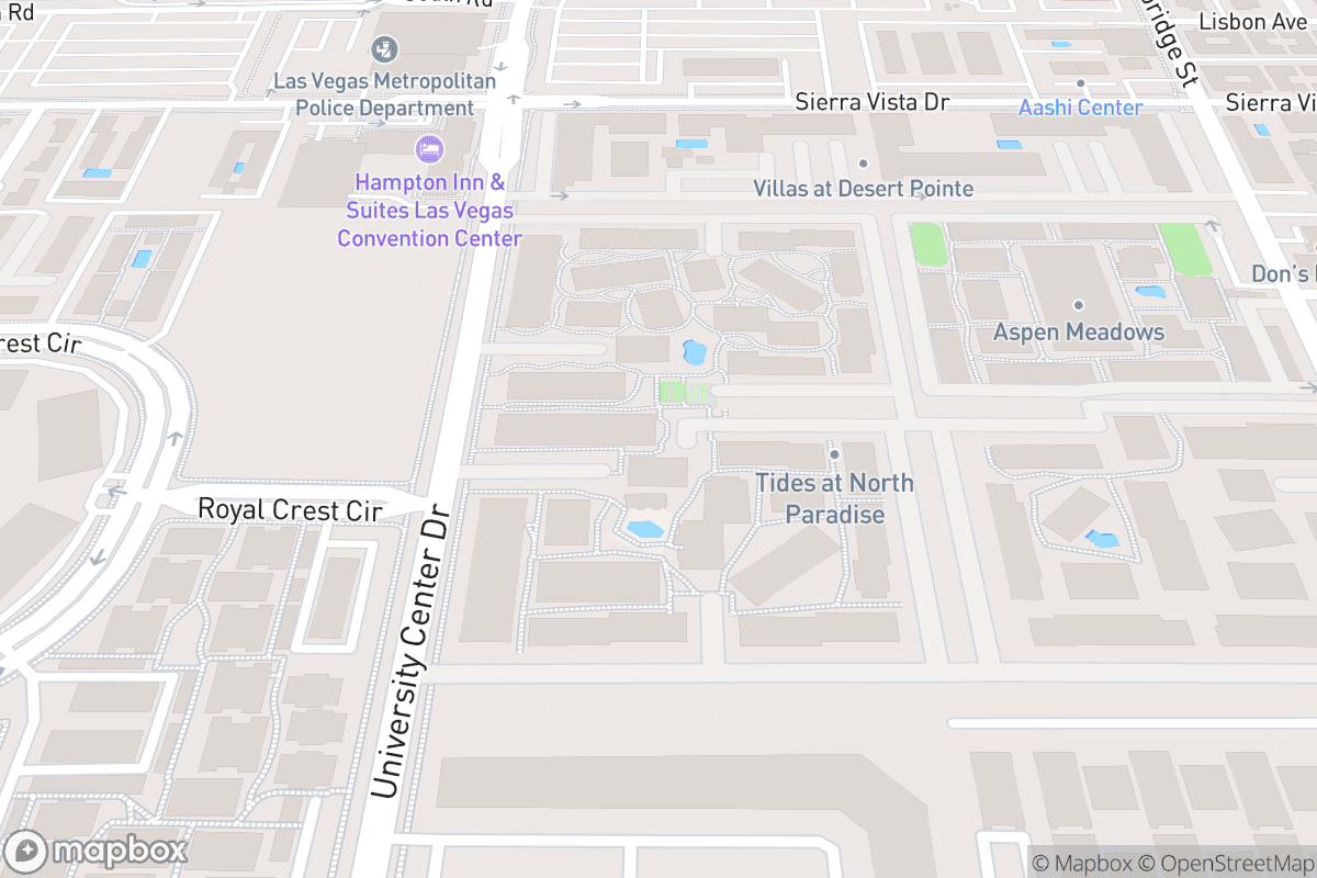 Map of Planet Hollywood-Saxe Theater