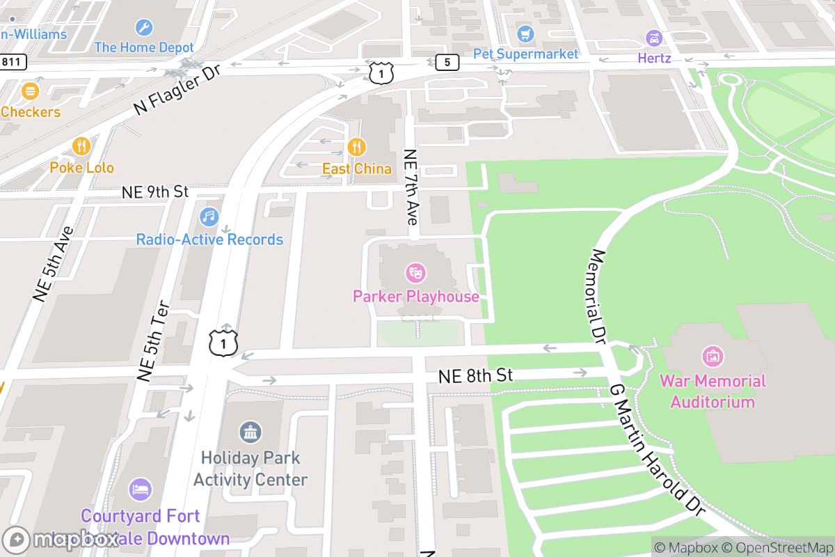 Map of Wells Hall at The Parker