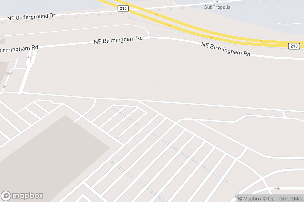 Map of Ameristar Casino and Hotel