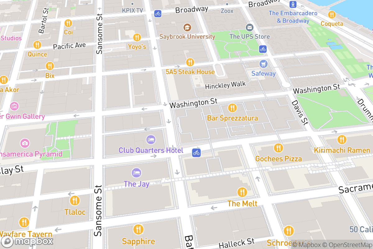 Map of Punch Line Comedy Club - San Francisco