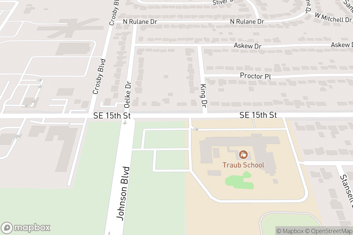 Map of Rose State College Performing Arts Theatre