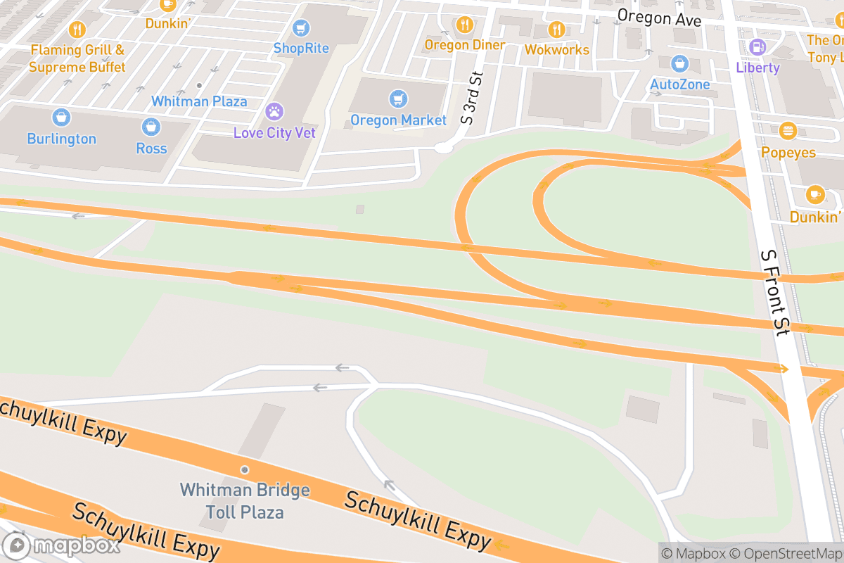 Map of Live! Casino & Hotel Philadelphia