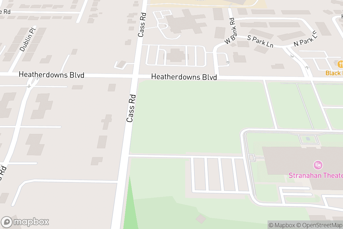 Map of Stranahan Theater